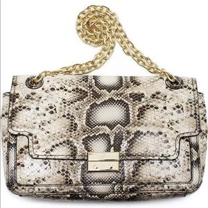 Tory Burch Elise Snake Shoulder Handbag